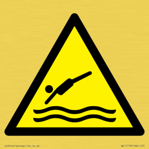 W507 Warning: Diving area